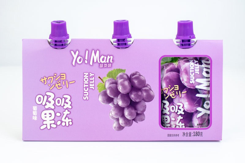 Yo!Man Fruit Jelly Squeeze Box (Full Box)