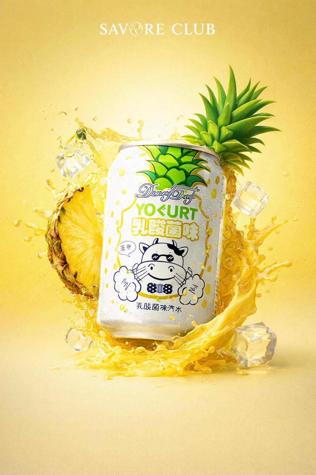Yogurt Soda Drink