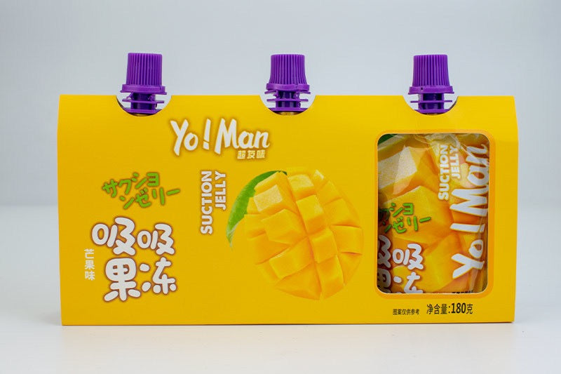 Yo!Man Fruit Jelly Squeeze Box (Full Box)