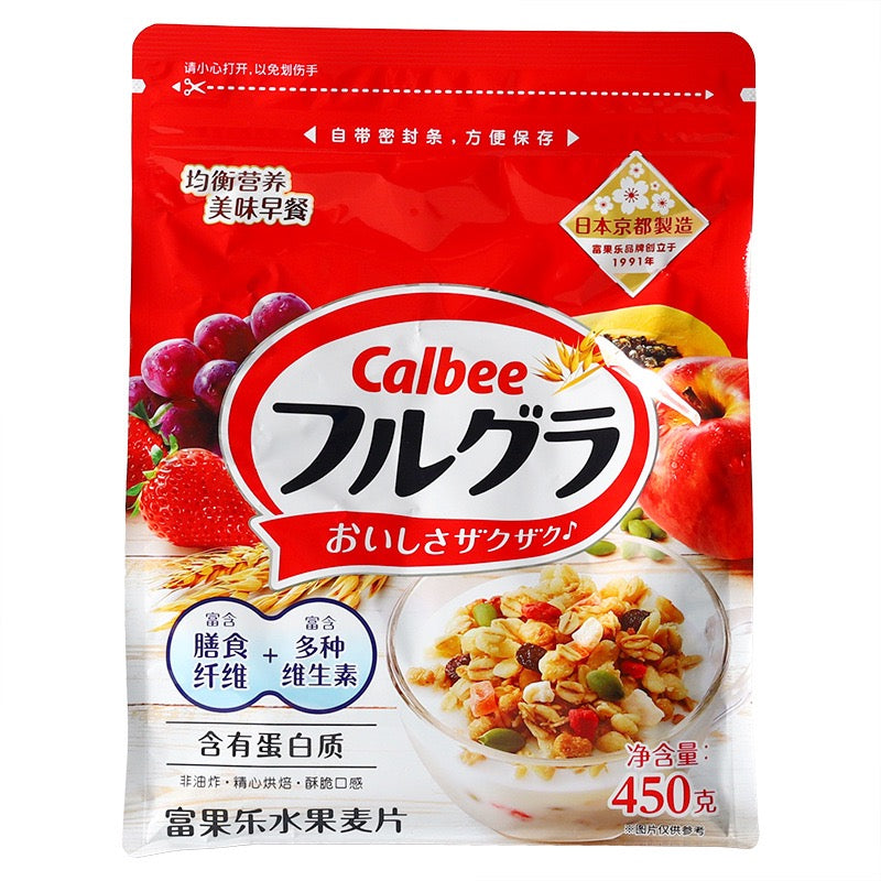 Calbee Frugra Japanese Granola – 450g
