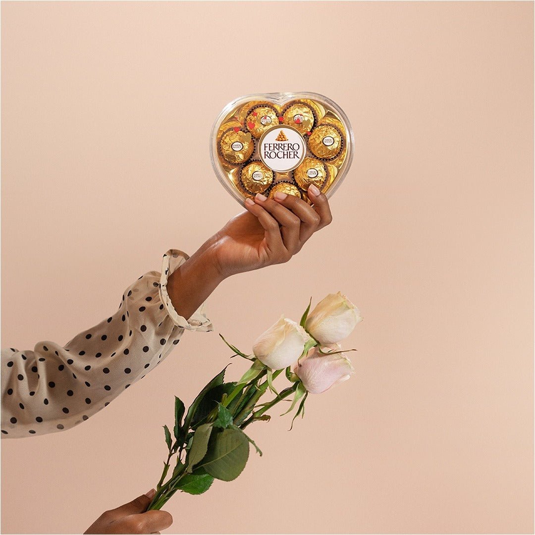 Ferrero Rocher Heart Chocolate Box