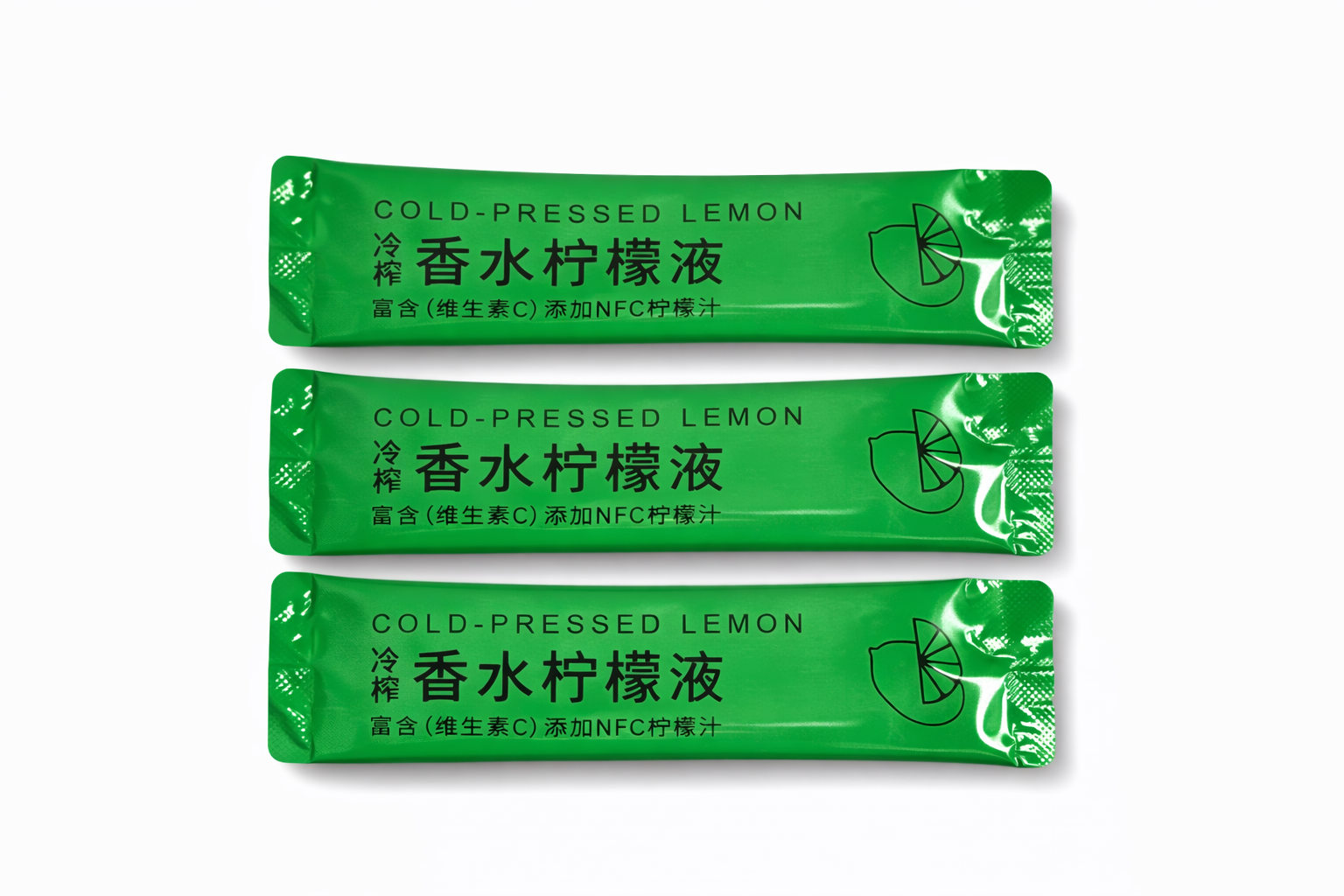 Cold-Pressed Lemon Juice (Pack of 5)