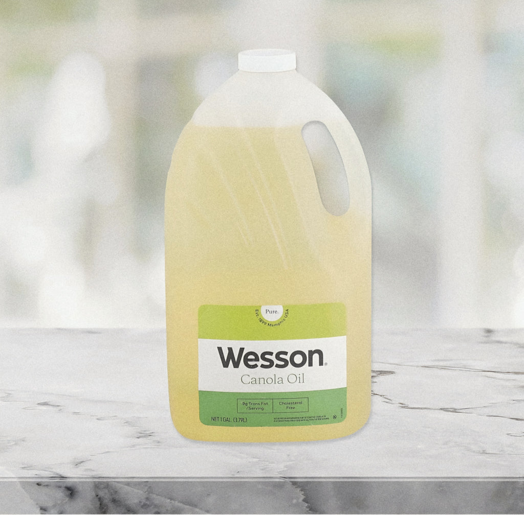 Wesson Pure 100% Natural Canola Oil - 5L