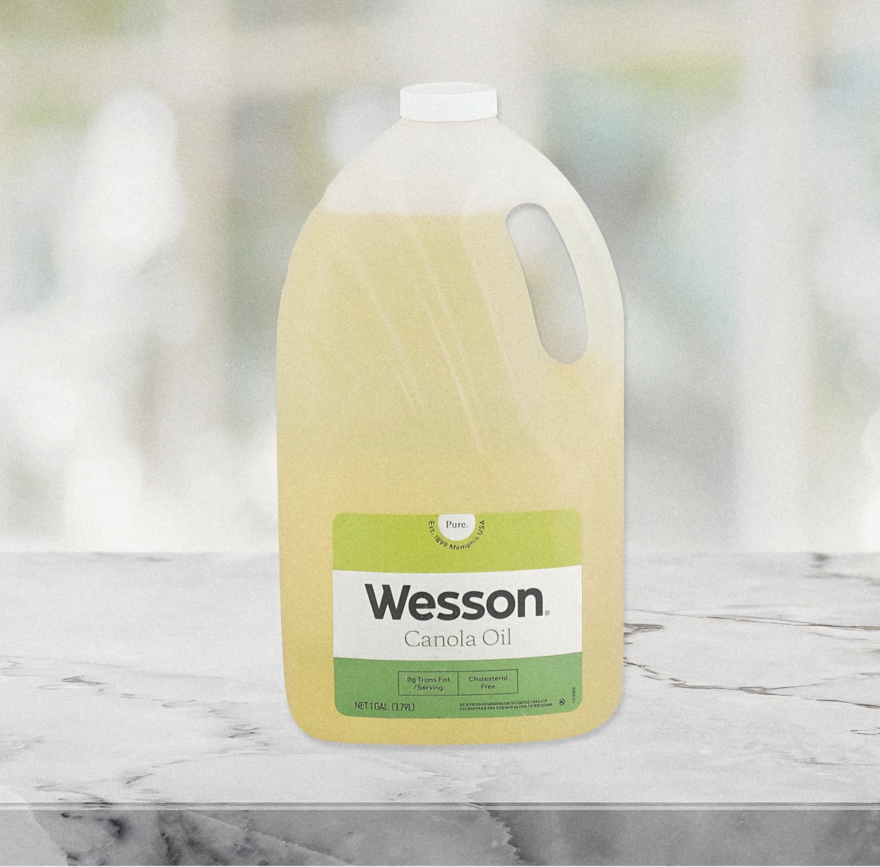 Wesson Pure 100% Natural Canola Oil - 5L