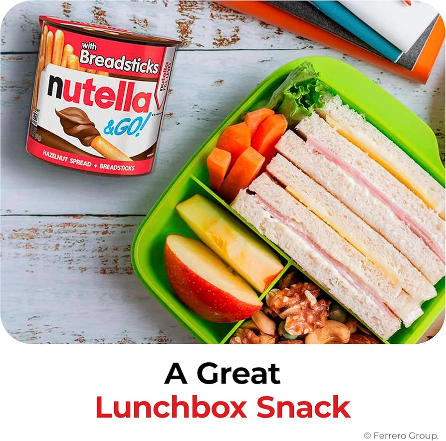 Nutella & GO! Chocolate Hazelnut Spread + Breadsticks