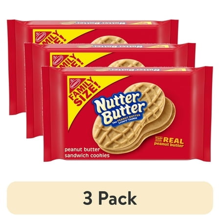 Nutter Butter Sandwich Cookies (3 Pack)