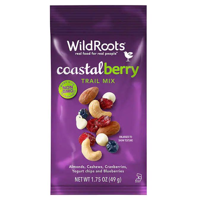 Wild Roots Coastal Berry Trail Mix | 1.75 oz (3 Pack)