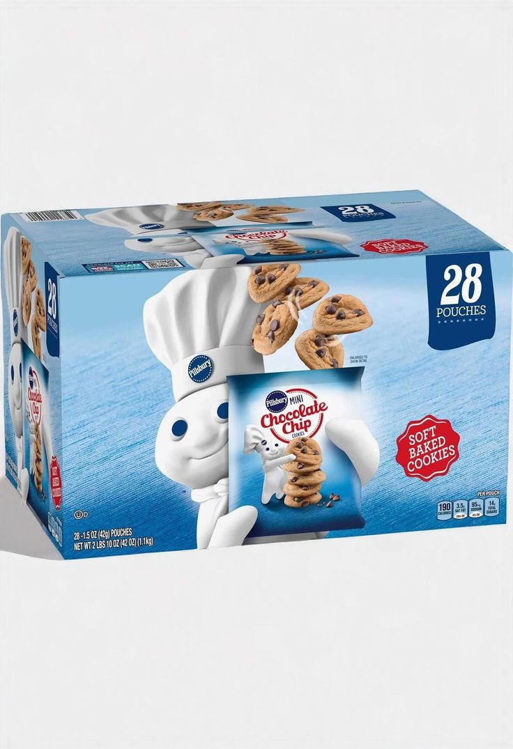 Pillsbury Mini Chocolate Chip Cookies (3 Pack)