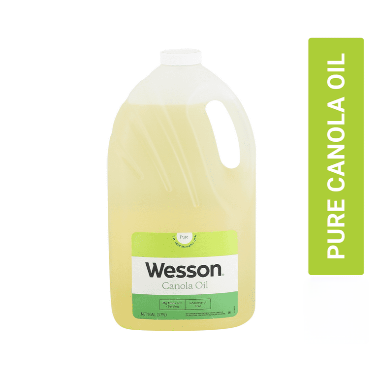 Wesson Pure 100% Natural Canola Oil - 5L
