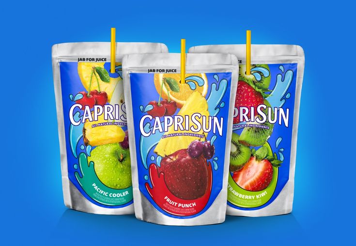 Capri Sun 100% Fruit Juice (3 Pack)